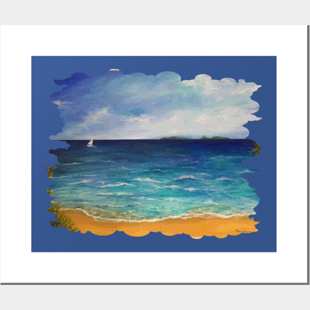 Seascape Wall Art by RiamiLoray